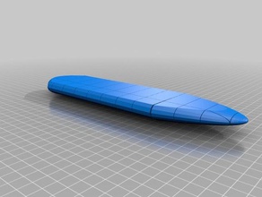 paddle board A impressão 3d 3d print model - Mito3D