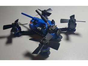 mk1 90mm micro-quad r c Fahrzeuge 1103 quadcopter arfun 90 genial e90 br1103 cm275t fpv Kamera mount frsky xm wütend piko blx quad Rahmen 3d print model - Mito3D