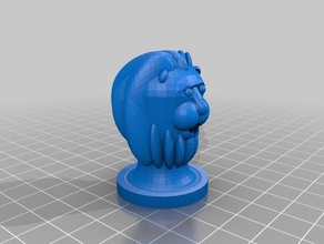 lannister harita işaretçi heykeller oyun thrones aslan 3d print model - Mito3D