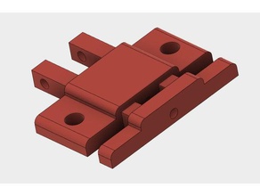 am8 lowered y tensioner block 3d printer parts upgrade anet 3d print model - Mito3D