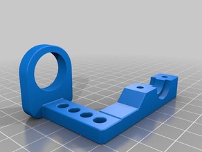 18mm Induktions-mount-Zimmer Kreis Rohr 3d-Drucker Teile 3d print model - Mito3D