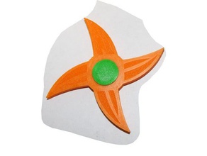 stella da lancio, fidget spinner giochi e giocattoli fidgetspinner mano giocattolo lancio 3d print model - Mito3D