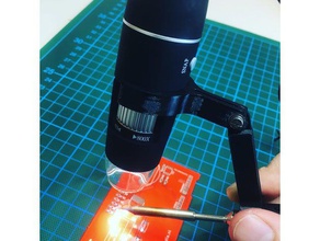 Lötkolben Mikroskop montieren diy 3d print model - Mito3D