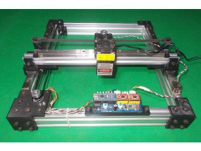 081-homemade laser draw axis frame free stl diy arduino nano control board microcontroller case box 3d printer parts homemade 3d print model - Mito3D