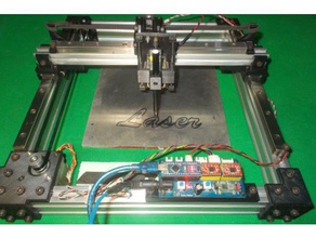 077-fatti in casa incisione laser taglio plotter a penna disegnare fai da te guida di movimento lineare asse telaio cnc 2 Stampante 3d parti il fatto 3d print model - Mito3D