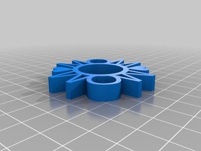 customize spinner name symbol toys & games antistress toy customizable fidget hand 3d print model - Mito3D