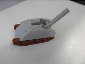 sturmmorser 38d vehicles germany tank weapon ww2 wwii 3d print model - Mito3D