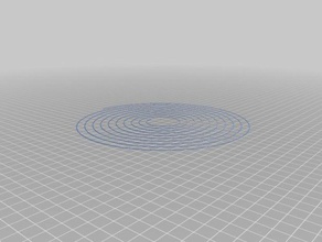 spiral-Bett-level-test 3d-Druck-tests kundengebundene 3d print model - Mito3D