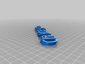 cheyney key fob organização personalizado 3d print model - Mito3D