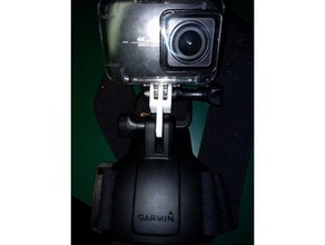 gopro garmin virb adattatore la fotocamera 3d print model - Mito3D