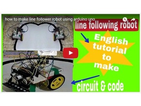 line follower arduino robot robotics instructables 3d print model - Mito3D