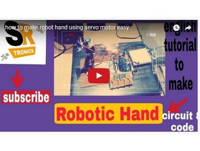 micro servo robotic arm arduino based using 10k pot robotics instructables 3d print model - Mito3D