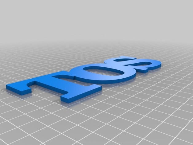 tos Skulpturen kundengebundene 3D print model - Mito3D