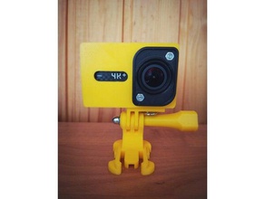 boîte de xiaomi yi 4k+ accessoires caméra 4k cas 3d print model - Mito3D