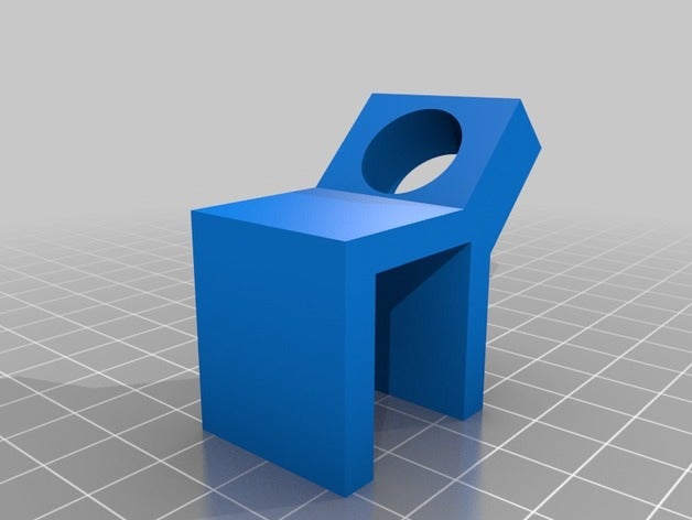 tin lizzie laser-mount laser mount 3D print model - Mito3D