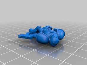 28mm scifi casualty toy & game accessories 40k warhammer base dead imperial remix so sad space marine terrain too bad wargame 3d print model - Mito3D