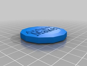 arduinomakes maker pièce de monnaie pièces et badges fabricant faire 3d print model - Mito3D