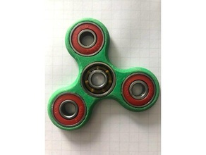 fidget tri-spinner custom 2 toys & games spinner 3d print model - Mito3D
