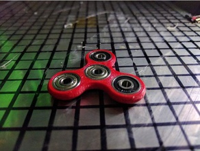 tri spinner mini mechanical toys fidget hand toy 3d print model - Mito3D