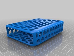 wd 2tb caso - favo de mel ventilação A impressão 3d 3d print model - Mito3D