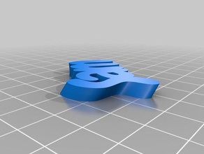 sam llaveros personalizado 3d print model - Mito3D