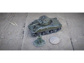 15mm 1 100 ww2 Infanterie-Mörtel Spielzeug & game Zubehör 3d print model - Mito3D