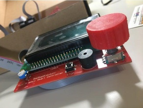 ramps 14 lcd knob 3d printer parts knobs potentiometer 3d print model - Mito3D