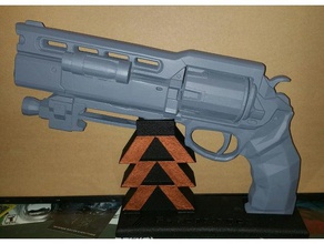 fatebringer stand props destiny game weapon 3d print model - Mito3D
