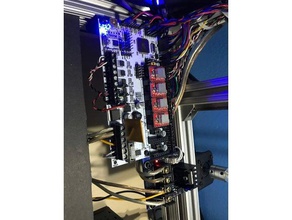 heat bed mosfet stand 2020 aluminum 3d printer parts mount 3d print model - Mito3D