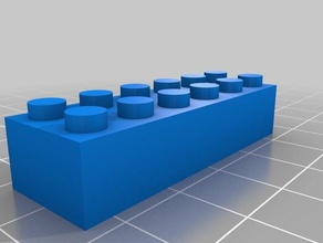 m de lego hobby personalizado 3d print model - Mito3D