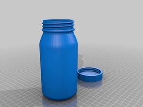 sks bottle containers customized 3d print model - Mito3D