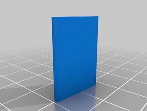 my customized parametric sanding block & wedge hand tools 3d print model - Mito3D