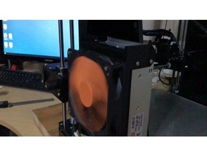 anet a6 ventilador de 120 mm fonte alimentação Impressora 3d acessórios atualização 3d print model - Mito3D