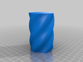 twist container 3d printing 3d print model - Mito3D