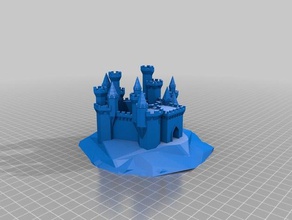 my customized grand castle generator mk2 buildings & structures 3d print model - Mito3D