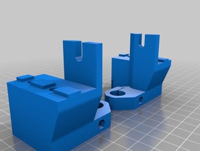 hypercube evolution z rod upper support heavy duty ver no brass inserts needed 3d printer parts 3d print model - Mito3D
