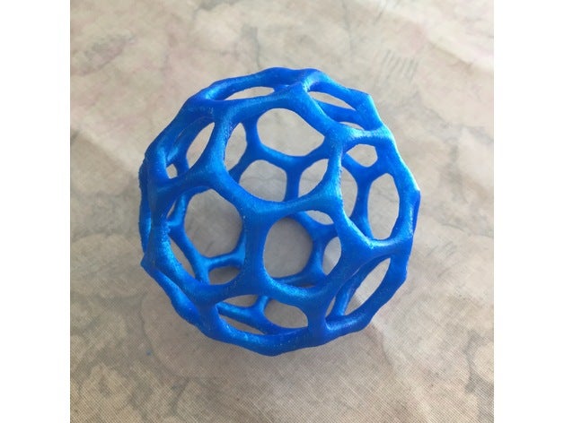 soccerball math art maths soccer ball topmod 3D print model - Mito3D