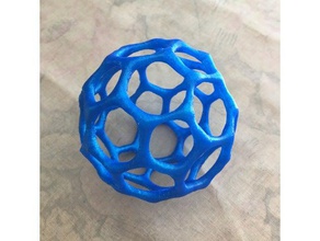 soccerball les mathématiques de l'art art ballon football topmod 3d print model - Mito3D