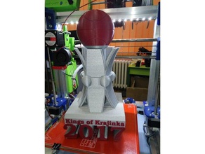 basketball-Pokal 3d-Drucker Teile basketball trophy 3d print model - Mito3D