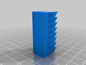 meine angepasste Wärme-Turm 3d-Druck-tests kundengebundene 3d print model - Mito3D