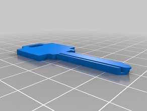 weiser anahtar boş araçlar ölü cıvata boşluklar lock 3d print model - Mito3D