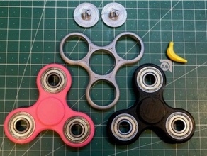 tri fidget spinner oyuncak v3 oyuncaklar ve oyunlar 3d print model - Mito3D