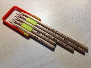 Bleistift-Halter - Organisation Halter Bleistift 3d print model - Mito3D