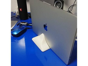 mac stand ordinateur 3d print model - Mito3D