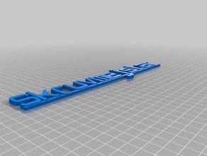 skruvmejslar segni e loghi su misura 3d print model - Mito3D