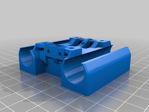 hypercube evolution keine Messing inserts version 8mm x-Wagen 3d-Drucker Teile hevo 3d print model - Mito3D