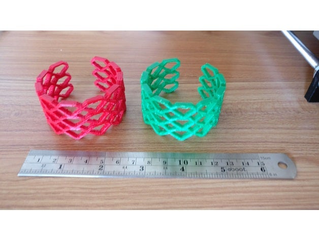 diamond jubilee bracelet bracelets 3D print model - Mito3D