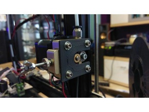 tevo tarantula pro metal flex extruder plate 3d printer parts 3d print model - Mito3D