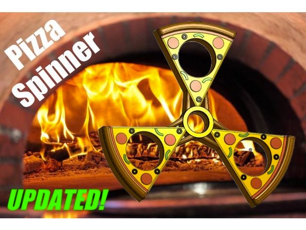 pizza spinner 3D print model - Mito3D