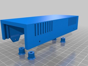 boîte de verh pas vent l'électronique personnalisé 3d print model - Mito3D